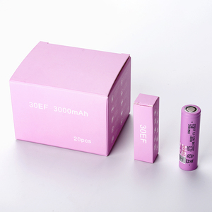 Efest Original 30EF <span class=keywords><strong>3000</strong></span> mAh <span class=keywords><strong>35A</strong></span> Batterie18650 <span class=keywords><strong>IMR</strong></span> <span class=keywords><strong>35A</strong></span> <span class=keywords><strong>18650</strong></span> <span class=keywords><strong>3000</strong></span> mAh Efest Lila PK <span class=keywords><strong>18650</strong></span> 30q, HG2, 25R,VTC6