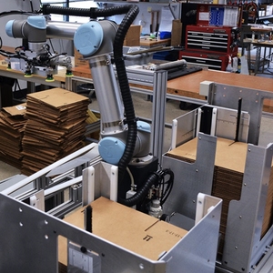 Solutions de robots de manutention pour lignes d'emballage : Robot universel UR10e UR20, robot de palettisation automatisé, bras de cobot - Product Image 4