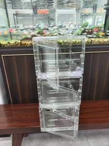 Molde de caja de almacenamiento de zapatos transparente usado Molde de inyección de plástico de segunda mano - Product Image 3