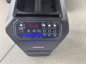 ลำโพงกลางแจ้ง8นิ้วแบบพกพาชาร์จไฟได้สำหรับงานปาร์ตี้, ลำโพงสำหรับงาน<span class=keywords><strong>คาราโอเกะ</strong></span>พร้อมสาย - Product Image 4