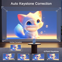 Projecteur de films LED B11 2 Go 16 Go LCD 1080P, projecteur vidéo double WIFI BT5.0 4K Android