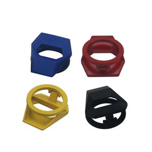ฝาครอบสวิตช์จุดระเบิดรถยนต์ อลูมิเนียมอัลลอยด์ ปุ่มเดียวสตาร์ท/หยุด สีแดง ดำ น้ำเงิน เหลือง - Product Image 5