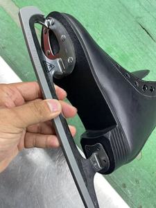 Logo personnalisé professionnel noir Durable chaussures de patinage artistique pour femmes pour la <span class=keywords><strong>location</strong></span> de patinoire printemps/hiver/été - Product Image 5