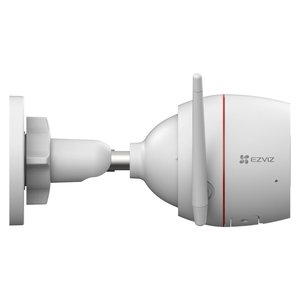 กล้องวงจรปิด H3C สีขาว ความละเอียด 2K 1440p QHD CMOS พร้อมที่เก็บข้อมูลบนการ์ดหน่วยความจำ มาตรฐานกันน้ำ IP67 รองรับ WiFi สำหรับภายนอกอาคาร ความละเอียด 4MP มองเห็นในเวลากลางคืนได้ไกล 30 เมตร - Product Image 4