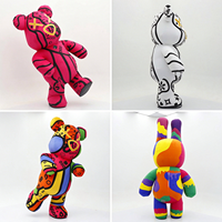 Costume de mascotte géant gonflable en peluche, ours, lapin, pour adultes, pour la promotion des carnavals, costume unisexe d'anime