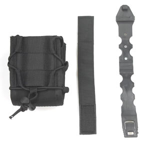 New Product Black Waterproof Nylon Holsters Outdoor Portable Hook and Loop Men's Tactical High Pressure 5 Slots Waist Pouch - Product Image 5