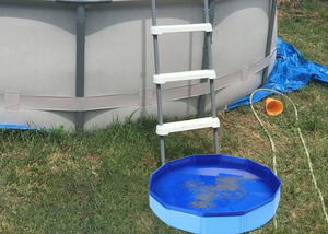 Bain de pieds <span class=keywords><strong>gonflable</strong></span> portable, baignoire souple et pliable pour un rangement facile et une utilisation en voyage - Product Image 3