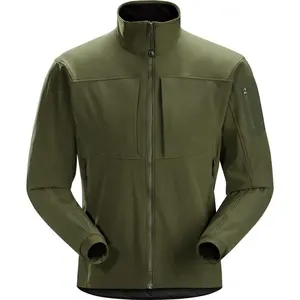 Thiết Kế Mới Người Đàn Ông Thoáng Khí Softshell Ngoài Trời Áo Khoác Mùa Đông Người Đàn Ông Softshell Áo Khoác Không Thấm Nước Với Cắt Laser Túi