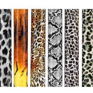 <strong>Leopard</strong> <strong>Print</strong> Heat Transfer <strong>Film</strong> High Quality Heat Transfer Vinyl Lettering <strong>Film</strong> Elastic Durable for Garments - Product Image 1
