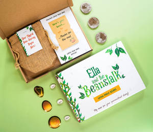 Kit de culture de haricots personnalisé Beanstalk, kit de culture pour jardin avec boîte en papier à <span class=keywords><strong>prix</strong></span> de gros - Product Image 4