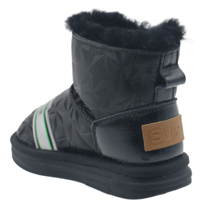 YL-1963 Botas de Nieve para Niños al por Mayor, Negras, Modernas, Unisex, Térmicas, Cálidas, para Invierno - Product Image 5