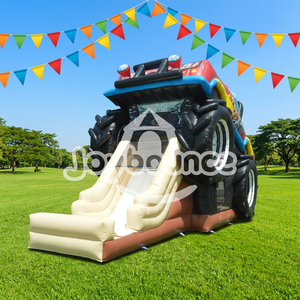 Meilleures ventes : Toboggan gonflable Monster Truck avec château gonflable et zone de saut pour enfants - Product Image 2