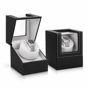 Boîte remontoir de montres automatique personnalisée avec logo, rotative, silencieuse, pour montres mécaniques, avec affichage et fonction d'oscillation, pour usage domestique - Product Image 1