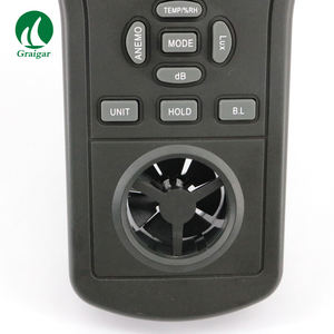 Mastech MS6300 6 IN1 Multifunktion ales Umwelt messgerät Feuchtigkeits-und Temperatur messer Schallpegel messer Luftmengen messer - Product Image 5