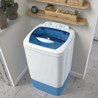 7kg Home Electric Appliance Semi-automatic Top Loader Washing Drying Machine