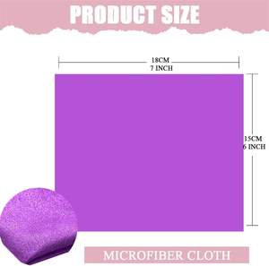 कस्टम प्रिंट माइक्रोफाइबर चश्मा साफ कपड़े के धूप के चश्मे को साफ कपड़े साफ करने वाले कपड़े का कस्टम लोगो आईग्लास साफ कपड़े - Product Image 3