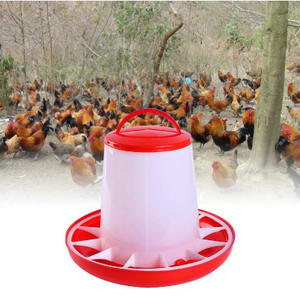 Mangeoire à volaille portable, seau d'alimentation automatique pour poulets, auge, bol, état neuf, mangeoires pour poussins - Product Image 3