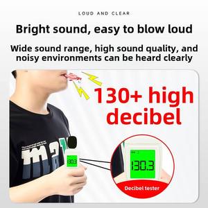 นกหวีดเสียงสูง <span class=keywords><strong>Goodr</strong></span> Dolphin สำหรับผู้ตัดสินบาสเกตบอล/ฟุตบอล/วอลเลย์บอล นกหวีดสำหรับผู้ตัดสินกีฬากลางแจ้งและกีฬาเอาชีวิตรอด - Product Image 2