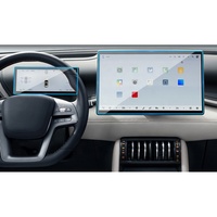 Pour BYD ATTO 3 YUAN Plus 2025 Premium, protecteurs d'écran en verre trempé 9H, film protecteur 15,6 pouces, anti-reflets, anti-traces de doigts