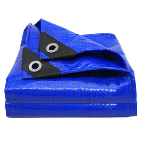 Ruigu Huizhong 90g Double Blue Tarpaulin 1m X 1m <b>Waterproof</b> <b>Sunscreen</b> Cargo Cover - Product Image 2
