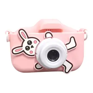 2Inch HD Camcorder Digital kids câmera digitalCute Toy coelho Crianças Câmera Brinquedos Kids Selfie Toddler câmera das crianças L1