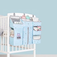 Sac de rangement suspendu pour lit de bébé, sac de rangement suspendu pour couture, organisateur suspendu pour pépinière, organisateur de berceau, poussette, sacs à couches