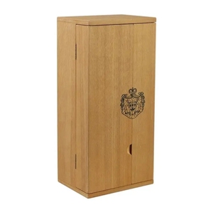 Caja de Regalo de Vino Rectangular de Madera MDF Enchapada en Fresno, Hecha a Mano y Personalizada para una Sola Botella, Precio Económico, para Almacenamiento de Artesanías - Product Image 5
