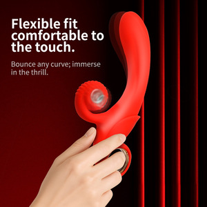 Hot Sale Wholesale OEM G Spot <b>Vibrator</b> for Women 20 Frequencies Latex Waterproof Built-in Rechargeable Battery Clitoral - Product Image 3