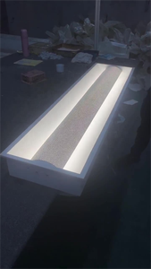 Nhôm hiện đại <span class=keywords><strong>LED</strong></span> troffer Bảng điều chỉnh ánh sáng (1X 4ft/30x120cm) lõm troffer văn phòng gián tiếp chiếu sáng troffer trang bị thêm <span class=keywords><strong>Kit</strong></span> - Product Image 3