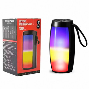 NOUVEAU Haut-parleur portable sans fil 5.0 Super BASS RGB LED pour téléphone portable, ordinateur, carte TF, cadeau audio - Product Image 1