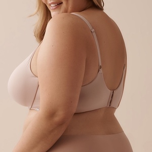 <span class=keywords><strong>Reggiseno</strong></span> a T-shirt <span class=keywords><strong>senza</strong></span> cuciture taglie forti all'ingrosso, <span class=keywords><strong>reggiseno</strong></span> con <span class=keywords><strong>ferretto</strong></span> a tinta unita per donne con seno abbondante - Product Image 2