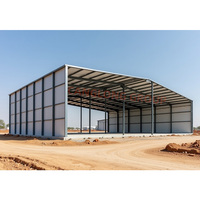 Conception durable d'isolation thermique de cadre en métal de kits préfabriqués de Barndominium de structure métallique