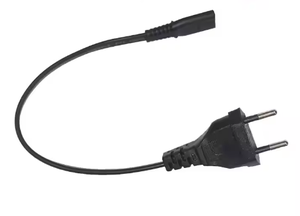 Yuee צעיר ac 2 סיכת סיכת כבל 7 eu תקע iec c7 מחבר 250v כוח כבל החשמל הופך את היורוסטיק - Product Image 2