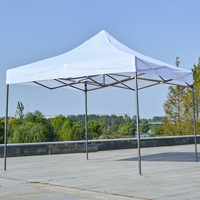 Tonnelle pliable robuste 3x6m en tissu Oxford monocouche, abri portable d'extérieur pour fêtes, mariages et expositions