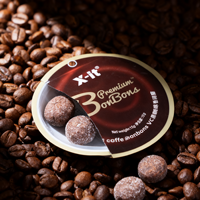 Bonbons au café noir X-it, confiserie dure pour les amateurs de thé et de café à l'étranger