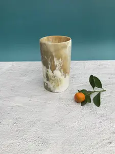 Handcrafted Natural Buffalo <b>Viking</b> <b>Horn</b> Glass With Traditional Design For Mead And Ale Drinking At wholesale Price - Product Image 3