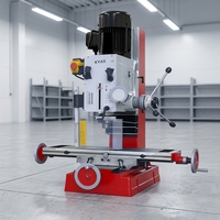 Machine de perçage et de fraisage verticale de haute qualité KY45, moteur à engrenages manuel, roulement de haute précision, haute productivité, métal