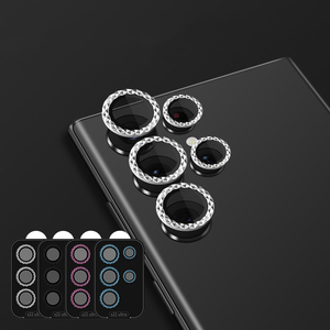 Protector de Lente de Cámara con Anillo y Patrón de Diamantes para Samsung <span class=keywords><strong>Galaxy</strong></span> Z Fold Flip 8, Producto <span class=keywords><strong>Nuevo</strong></span> - Product Image 3
