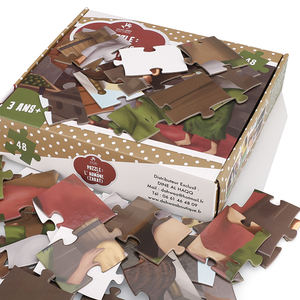 Puzzle e Scatola Personalizzati di Tendenza Giapponese da 48 Pezzi all'Ingrosso EN71, <span class=keywords><strong>Gioco</strong></span> per Bambini con Scatola per Spedizione - Product Image 4