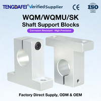 Support de bloc de guidage linéaire en aluminium anodisé SK8 SK10 SK12, vente en gros, direct usine, OEM, faible MOQ, échantillon disponible