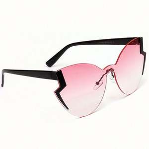 Lunettes de soleil œil de chat surdimensionnées de luxe, nouvelle mode 2020, verres dégradés, UV400, forme papillon, pour femmes - Product Image 6