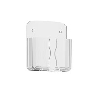 Support de téléphone adhésif en ABS mural sans perçage pour chevet et bureau, idéal pour les étudiants