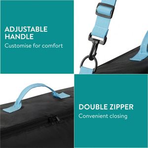 Housse de ski de fond nordique personnalisée de haute qualité pour la promotion, sac de transport en néoprène pour le ski et le snowboard, idéal pour les voyages en extérieur - Product Image 4