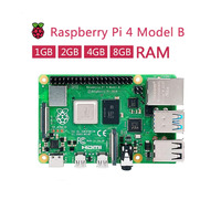 Raspberry Pi 4 Modelo B 8GB, Placa de Desarrollo, Kit de Inicio para Programación de IA con Soporte para Python, Otras Marcas
