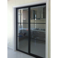 Puertas Corredizas Panorámicas de Vidrio con Aislamiento Térmico de Aluminio de Diseño Moderno 2025 para Cocina, Baño y Villa