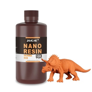 JamgHe Cire rouge orange 405 nm 1kg Nano <span class=keywords><strong>résine</strong></span> facile à mouler <span class=keywords><strong>résine</strong></span> moulable pour <span class=keywords><strong>imprimante</strong></span> <span class=keywords><strong>3D</strong></span> DLP LCD polymère bon marché - Product Image 6