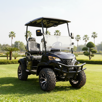 Voiturette de golf Quad électrique Véhicule de loisirs et de tourisme Batterie au lithium 72V 35000W/5000W Moteur certifié CE 1-2 places 30-50Km/h