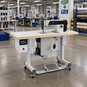 Nouvelle machine à coudre industrielle automatique informatisée à grande vitesse à ultrasons pour maillots de sport sans couture, grande capacité, en promotion - Product Image 1