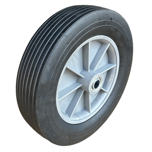 Pneu solide et roue sans plat de <span class=keywords><strong>300mm</strong></span> pour chariot à brouette Dolly Lawn Mover Go Kart Remplacement 12 pouces pneu solide en caoutchouc - Product Image 6