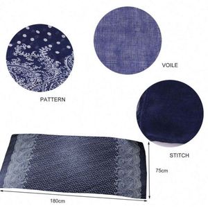 Al por mayor, personalizado, de verano, turbante de hilo estilo París, hiyab musulmán, pañuelo para la cabeza, bandana para el cabello, pañuelo ajustable para mujer, para negocios y fiestas - Product Image 2